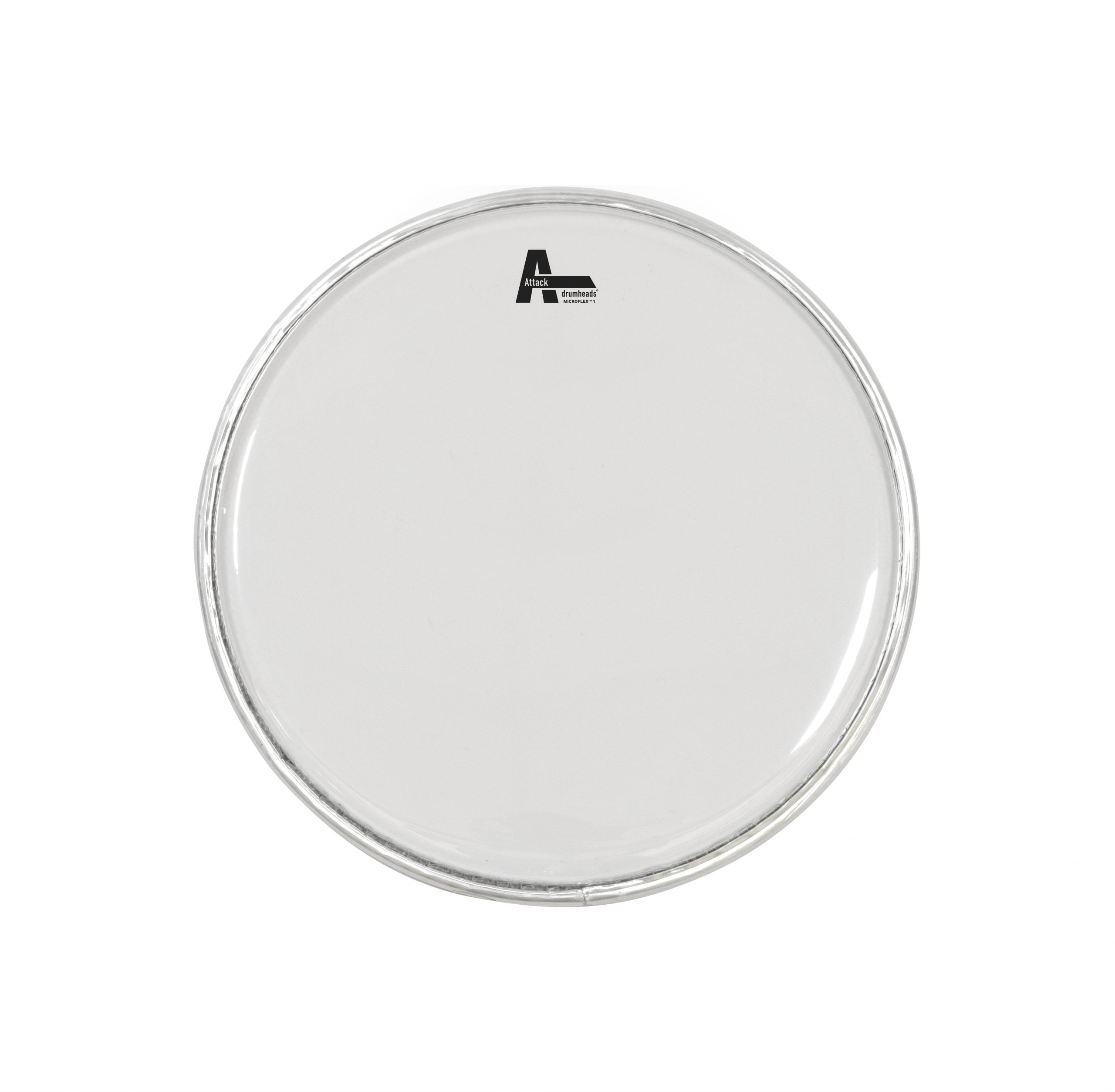 DHTS14 Attack 14" MicroFlex1 1Ply Clear Drum Head - Image 1
