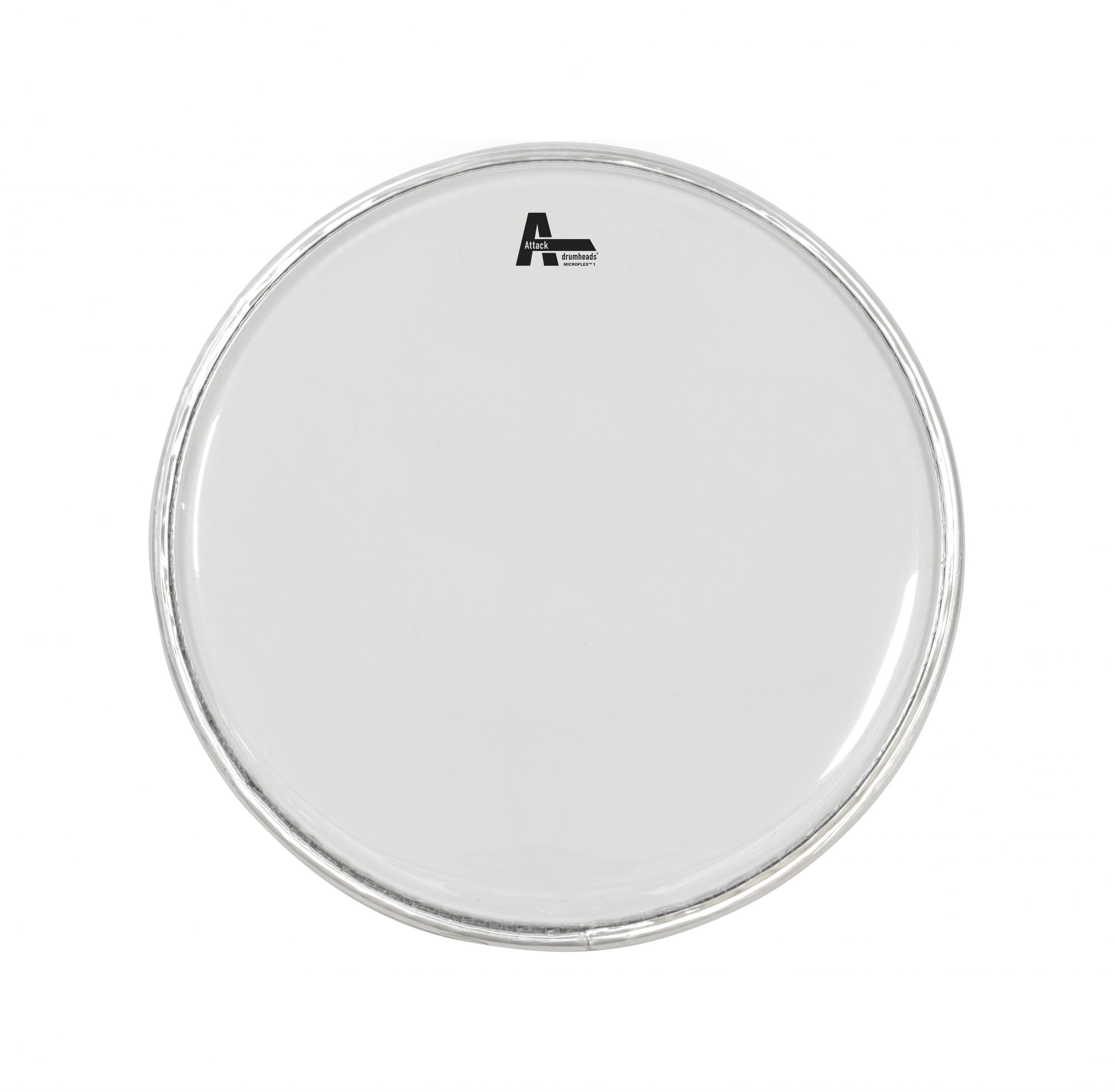 DHTS16 Attack 16" MicroFlex1 1Ply Clear Drum Head - Image 1