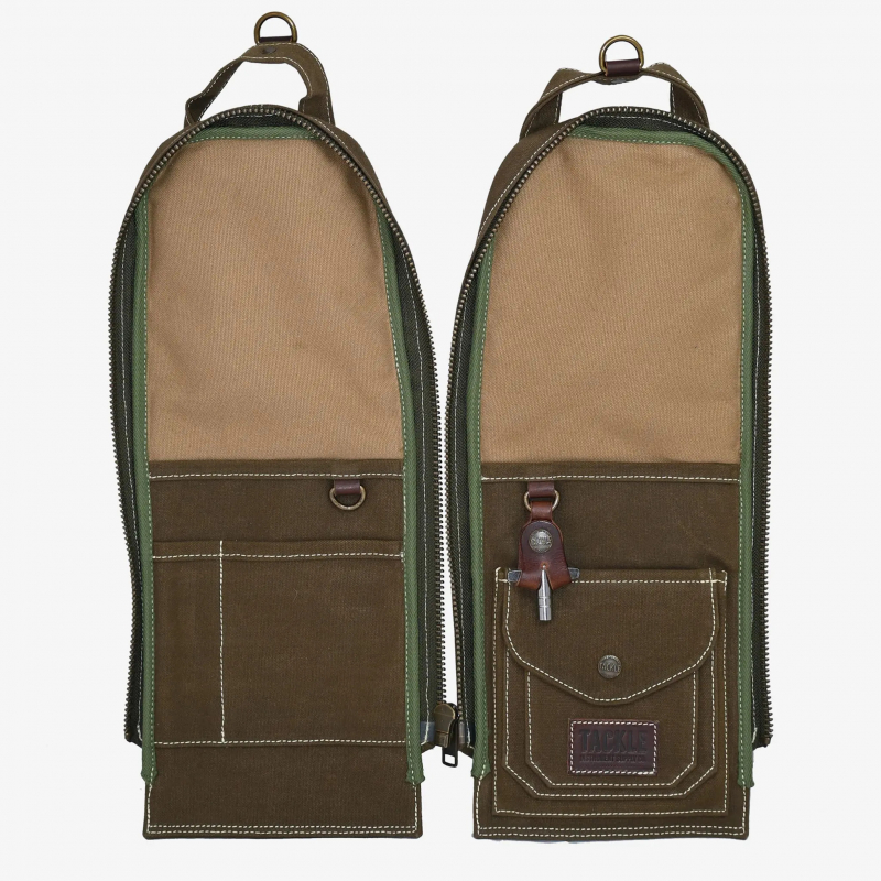 TACKLE CANVAS MODULAR STICK CASE - FOREST GREEN - Image 2
