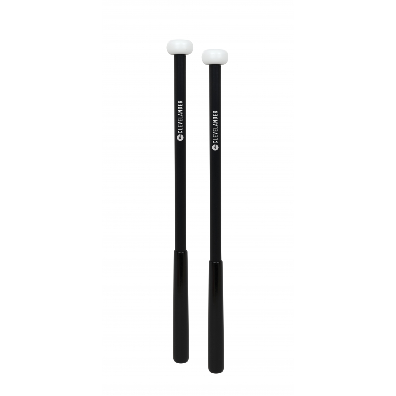 Clevelander Percussion Marching Tenor Mallets – Delrin White – BR ...
