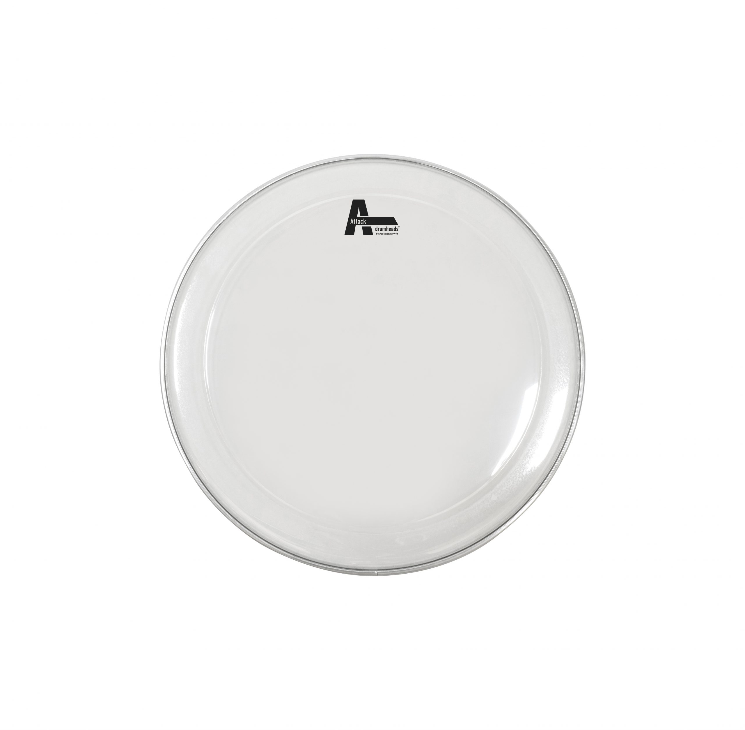 DH12 Attack 12" ToneRidge2 2Ply Medium Clear Drum Head - Image 1