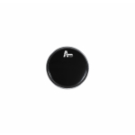 Attack 6" ProFlex1 1Ply Medium Black Drum Head