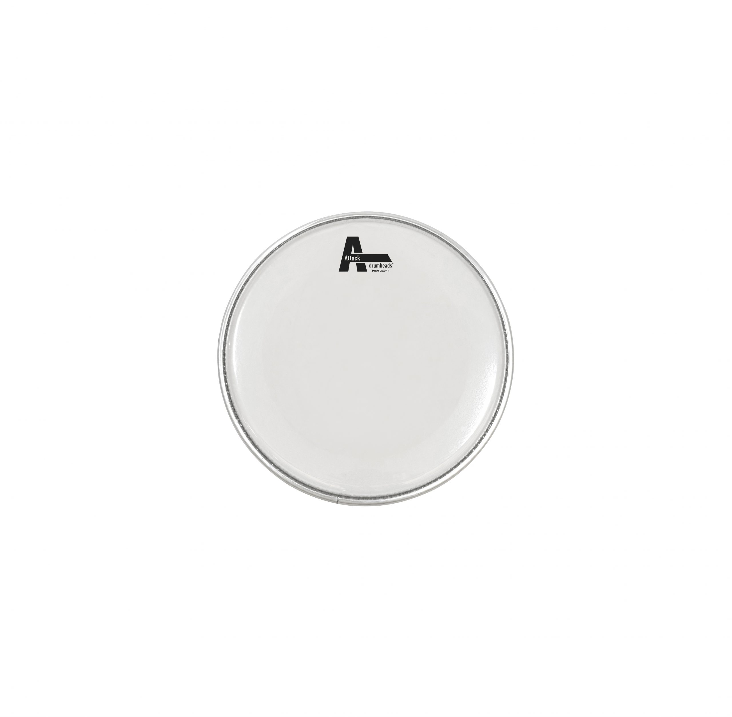 DHA8 Attack 8" ProFlex1 1Ply Medium Clear Drum Head - Image 1