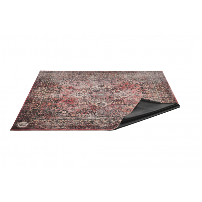 DRUM N BASE PRO SERIES X-HEAVY ROAD WORN AGED RED PERSIAN - 185cm x 160cm - Image 3