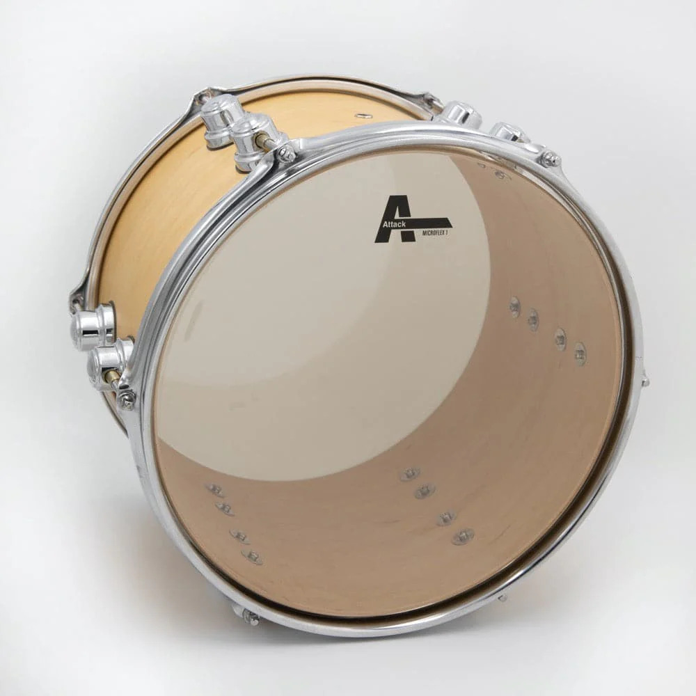 Attack 6" MicroFlex1 1Ply Clear Drum Head