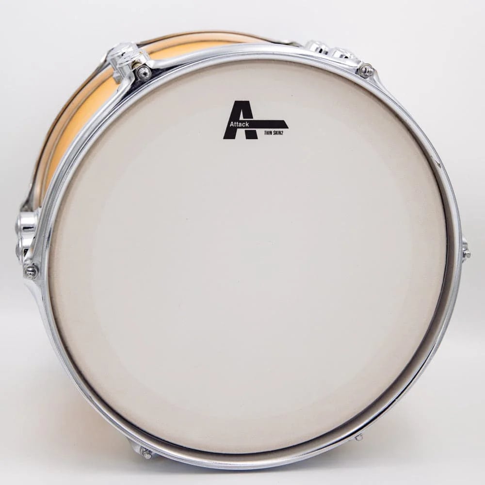 Attack 6" ThinSkin2 2Ply Medium Thin Coated White Drum Head