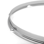 DANMAR 13" 6 HOLE CHROME/STEEL 2.3 MM DOUBLE FLANGED DRUM HOOP - Image 2