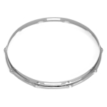 DANMAR 14" 10 HOLE CHROME/STEEL 2.3 MM DOUBLE FLANGED SNARE SIDE DRUM HOOP