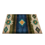 DRUMnBASE Earthing Drum Rug - Blue - 185 x 160cm