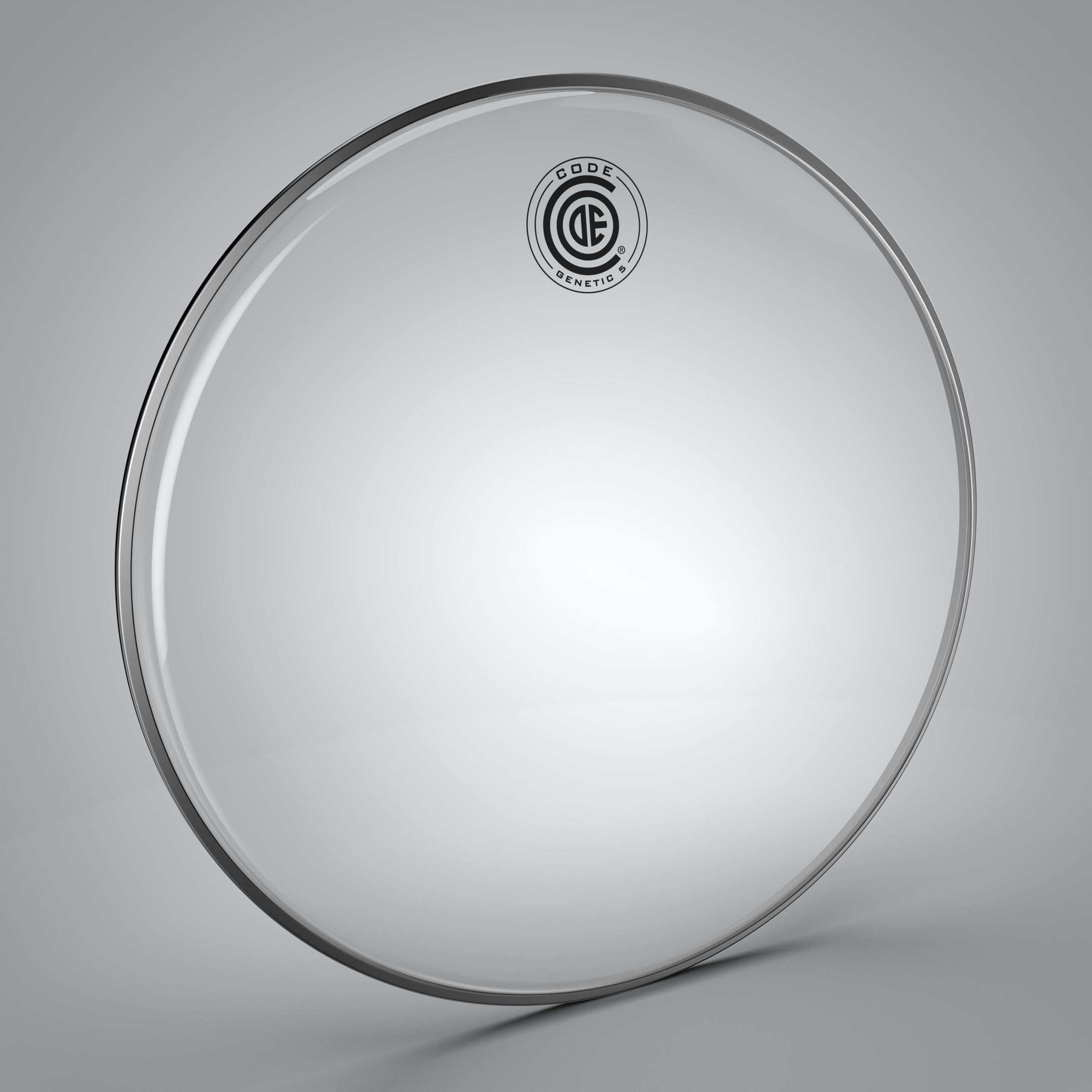 GENETIC 5 CODE GENETIC 5 13" CLEAR 5MIL SINGLE PLY SNARE SIDE DRUM HEAD - Image 1