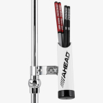 AHEAD ALUMINUM STICK HOLDER, WHITE POWDER COATED