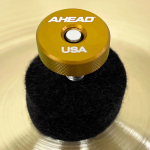 Ahead Speed Nut Cymbal Toppers 4 Pack - Gold