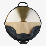 TACKLE ZIPPERLESS 22" BLACK CANVAS CYMBAL CASE WITH SHOULDER STRAP - Image 2